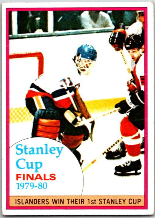 1980-81 Topps #264 Islanders vs. Flyers Stanley Cup Finals   V50022
