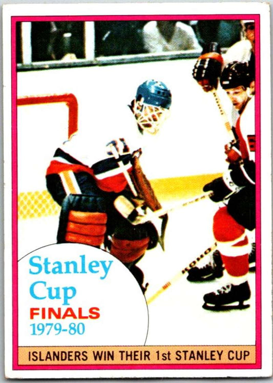1980-81 Topps #264 Islanders vs. Flyers Stanley Cup Finals   V50023