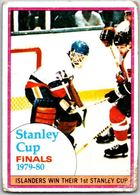 1980-81 Topps #264 Islanders vs. Flyers Stanley Cup Finals   V50025