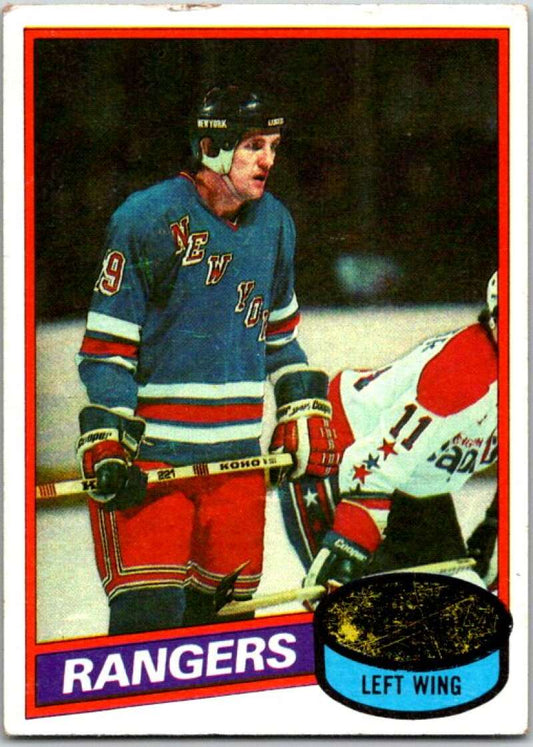 1980-81 Topps Unscratched #132 Dean Talafous  New York Rangers  V50048