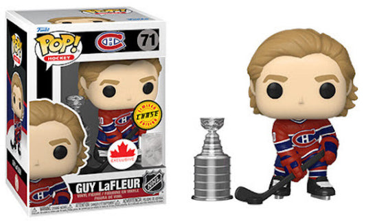 Funko Pop - NHL 71 Guy Lafleur with Cup CHASE Montreal Vinyl Figure *Exclusive