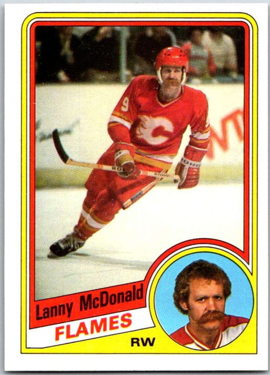 1984-85 Topps #26 Lanny McDonald  Calgary Flames  V50075