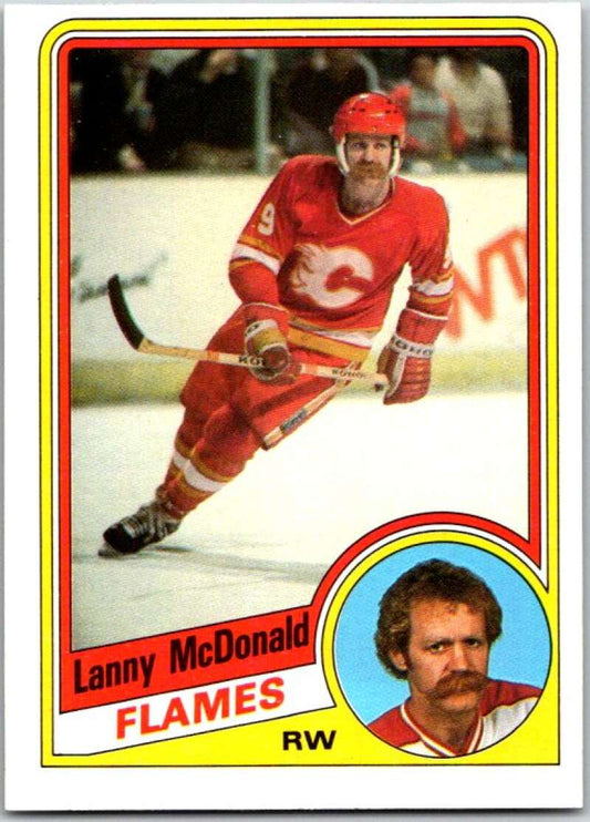 1984-85 Topps #26 Lanny McDonald  Calgary Flames  V50076
