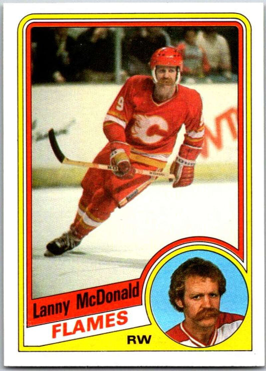 1984-85 Topps #26 Lanny McDonald  Calgary Flames  V50077