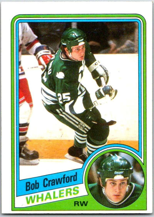 1984-85 Topps #53 Bob Crawford  RC Rookie Hartford Whalers  V50085