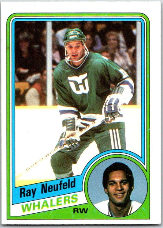 1984-85 Topps #59 Ray Neufeld  Hartford Whalers  V50086