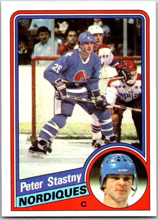 1984-85 Topps #130 Peter Stastny  Quebec Nordiques  V50096