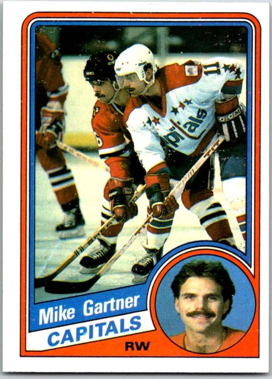 1984-85 Topps #143 Mike Gartner  Washington Capitals  V50100