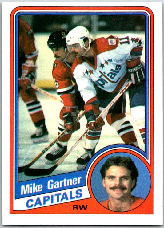 1984-85 Topps #143 Mike Gartner  Washington Capitals  V50101