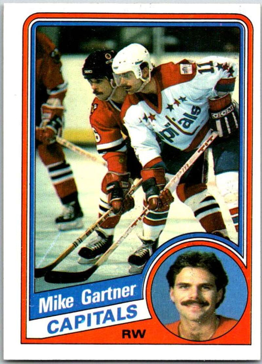 1984-85 Topps #143 Mike Gartner  Washington Capitals  V50102