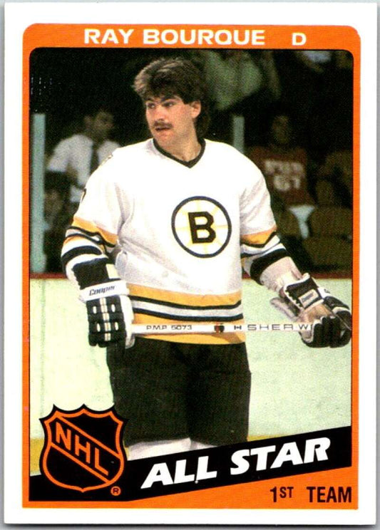 1984-85 Topps #157 Ray Bourque AS  Boston Bruins  V50105