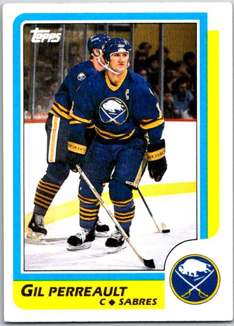 1986-87 Topps #79 Gilbert Perreault  Buffalo Sabres  V50118