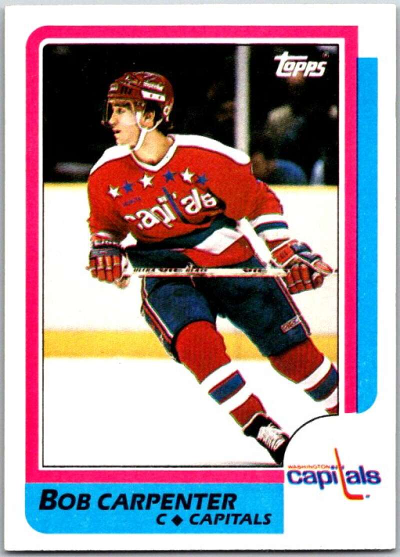 1986-87 Topps #150 Bob Carpenter  Washington Capitals  V50188