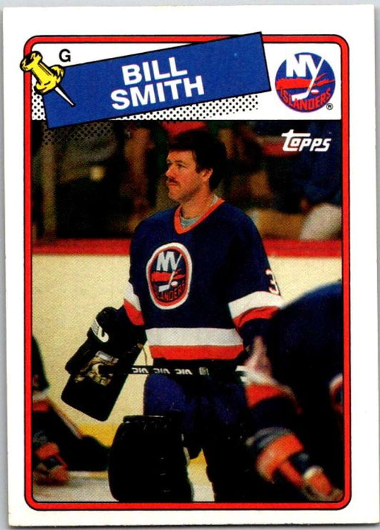 1988-89 Topps #17 Billy Smith  New York Islanders  V50228
