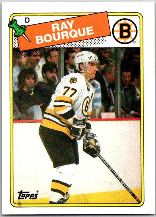 1988-89 Topps #73 Ray Bourque  Boston Bruins  V50244
