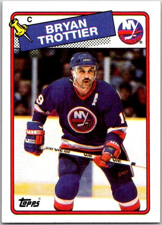 1988-89 Topps #97 Bryan Trottier  New York Islanders  V50256