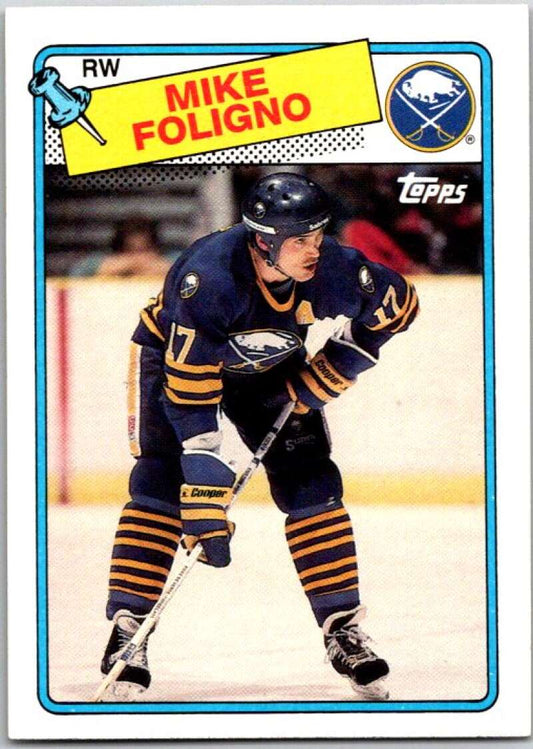 1988-89 Topps #184 Mike Foligno   V50278