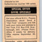 1970-71 Dad's Cookies #18 Roger Crozier  Buffalo Sabres  X220