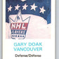 1970-71 Dad's Cookies #23 Gary Doak  Vancouver Canucks  X230