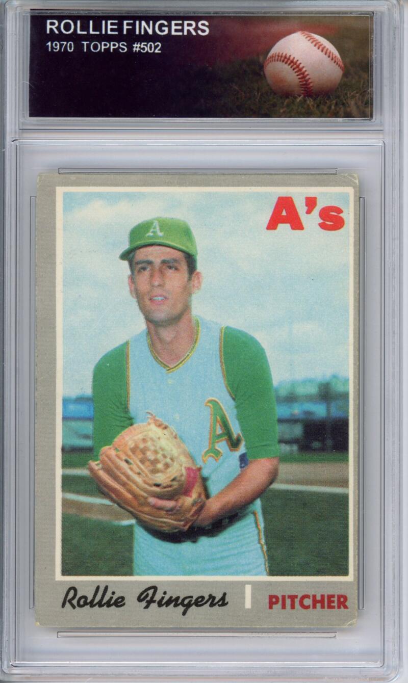HCWPP - 1970 Topps #502 Rollie Fingers Baseball Card - 294085