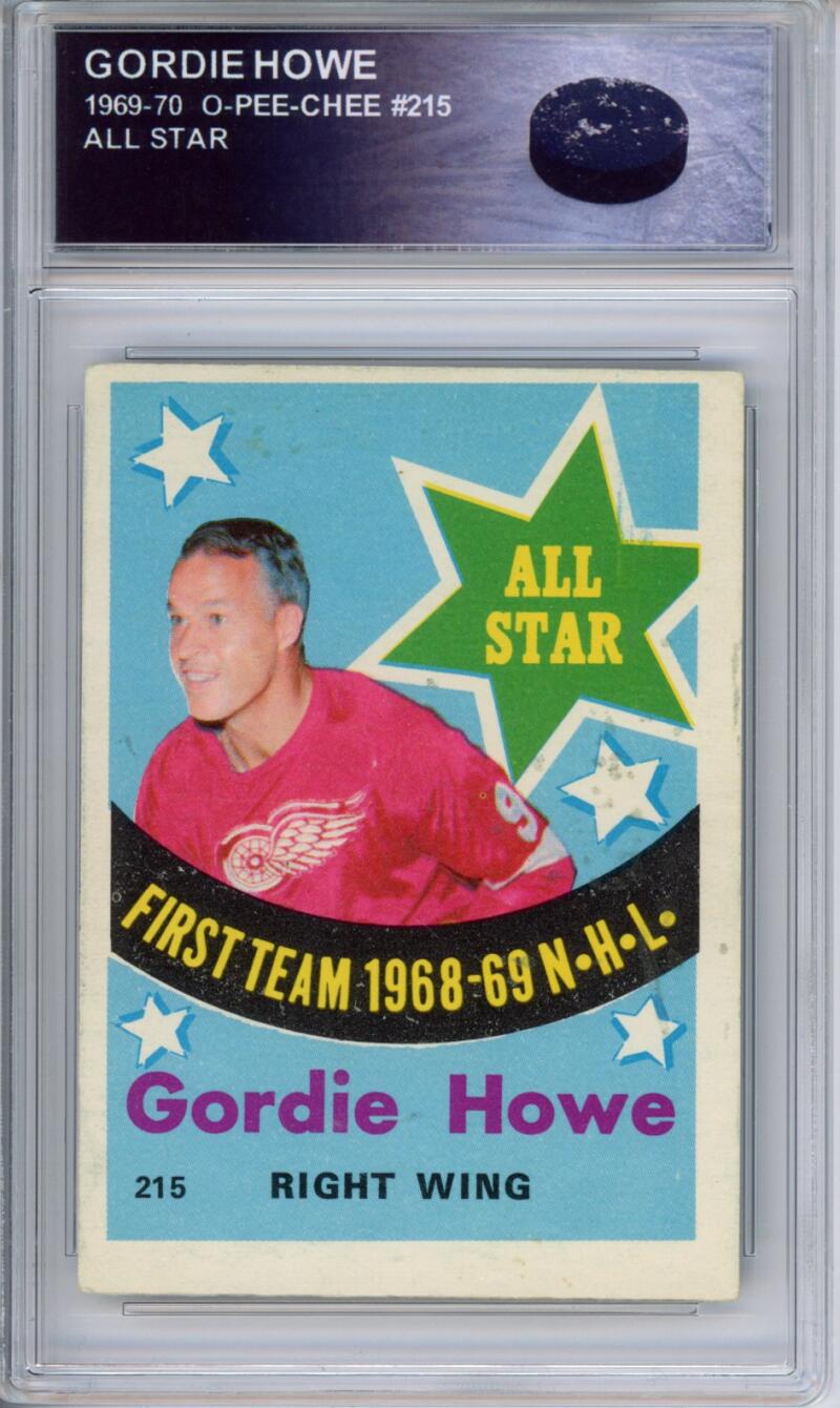 HCWPP - 1969-70 O-Pee-Chee #215 Gordie Howe All Star Detroit Red Wings - 294084