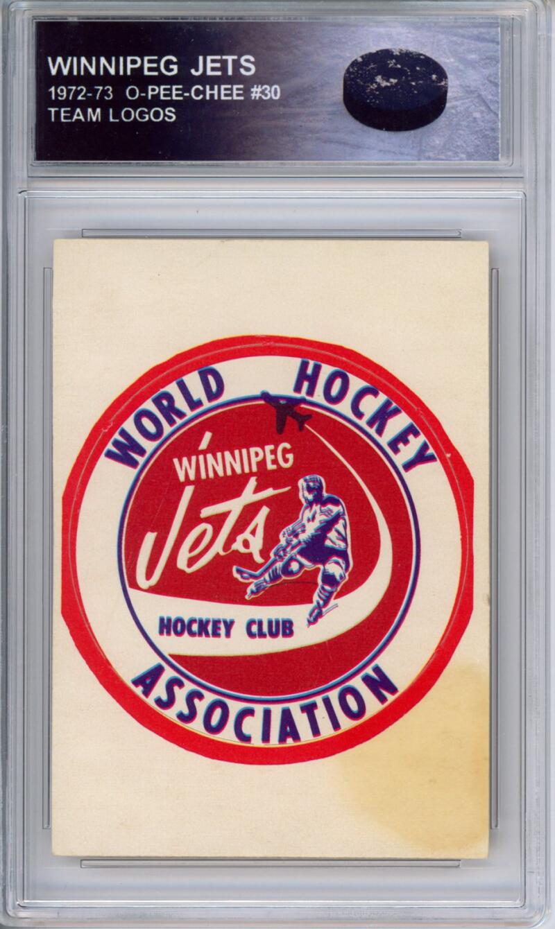 HCWPP - 1972-73 O-Pee-Chee Team Logos #30 Winnipeg Jets  - 294118