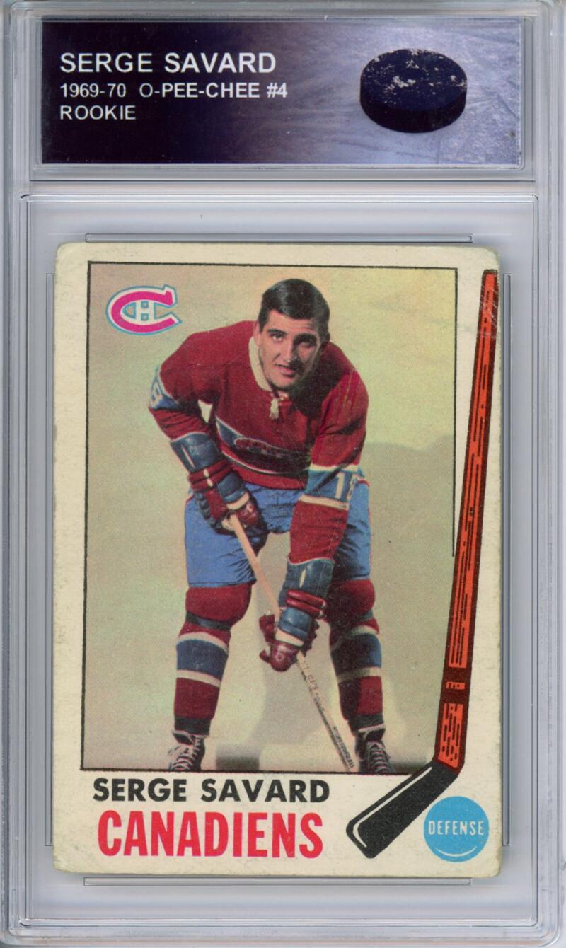 HCWPP - 1969-70 O-Pee-Chee #4 Serge Savard RC Rookie Montreal - 294120