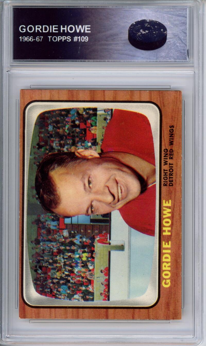 HCWPP - 1966-67 Topps #109 Gordie Howe NHL Detroit Red Wings - 294124