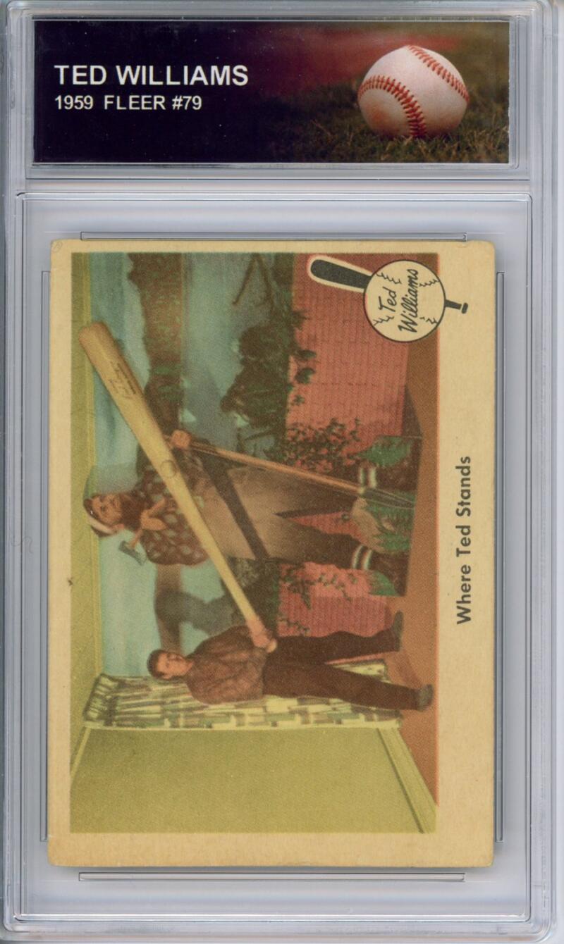 HCWPP - 1959 Fleer Ted Williams #79 Where Ted Stands Boston Red Sox - 294148