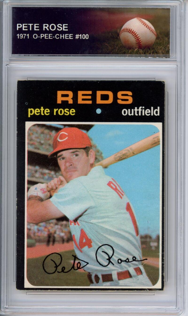 HCWPP - 1971 O-Pee-Chee #100 Pete Rose Cincinnati Reds - 294143