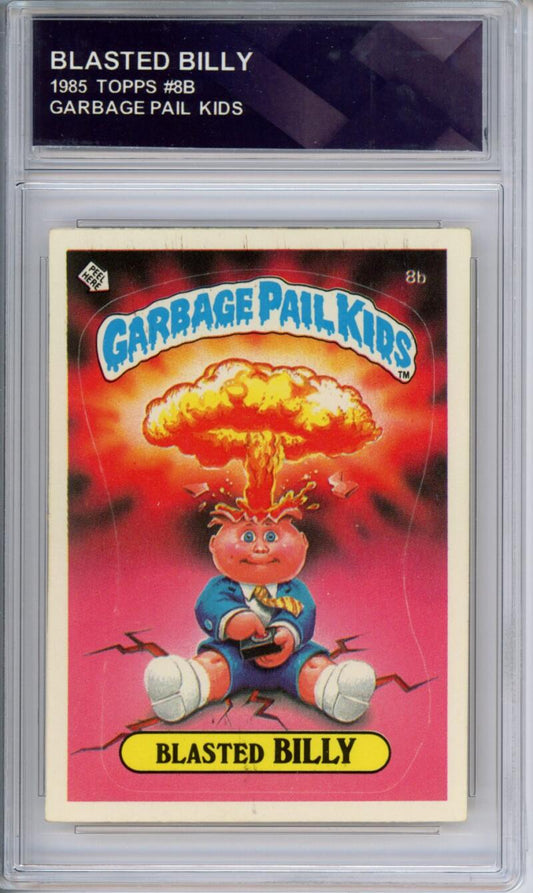 HCWPP - 1985 Topps Garbage Pail Kids Series 1 #8b Blasted Billy - 294129