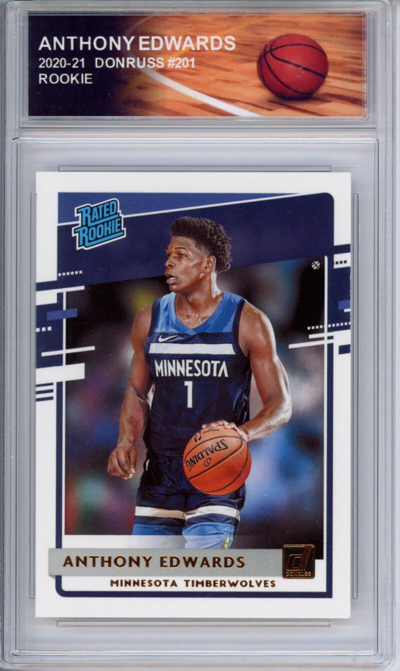 HCWPP - 2020-21 Donruss #201 Anthony Edwards Rated Rookies RC Basketball - 294151