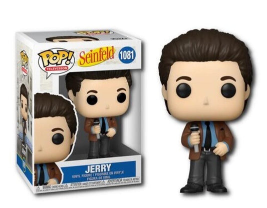 Funko Pop - 1081 Television - Seinfeld - Jerry with Mic Vinyl Figure  Image 1