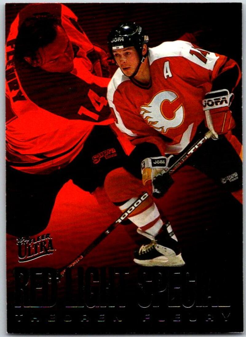 1995-96 Fleer Ultra Red Light Specials #2 Theoren Fleury V50572