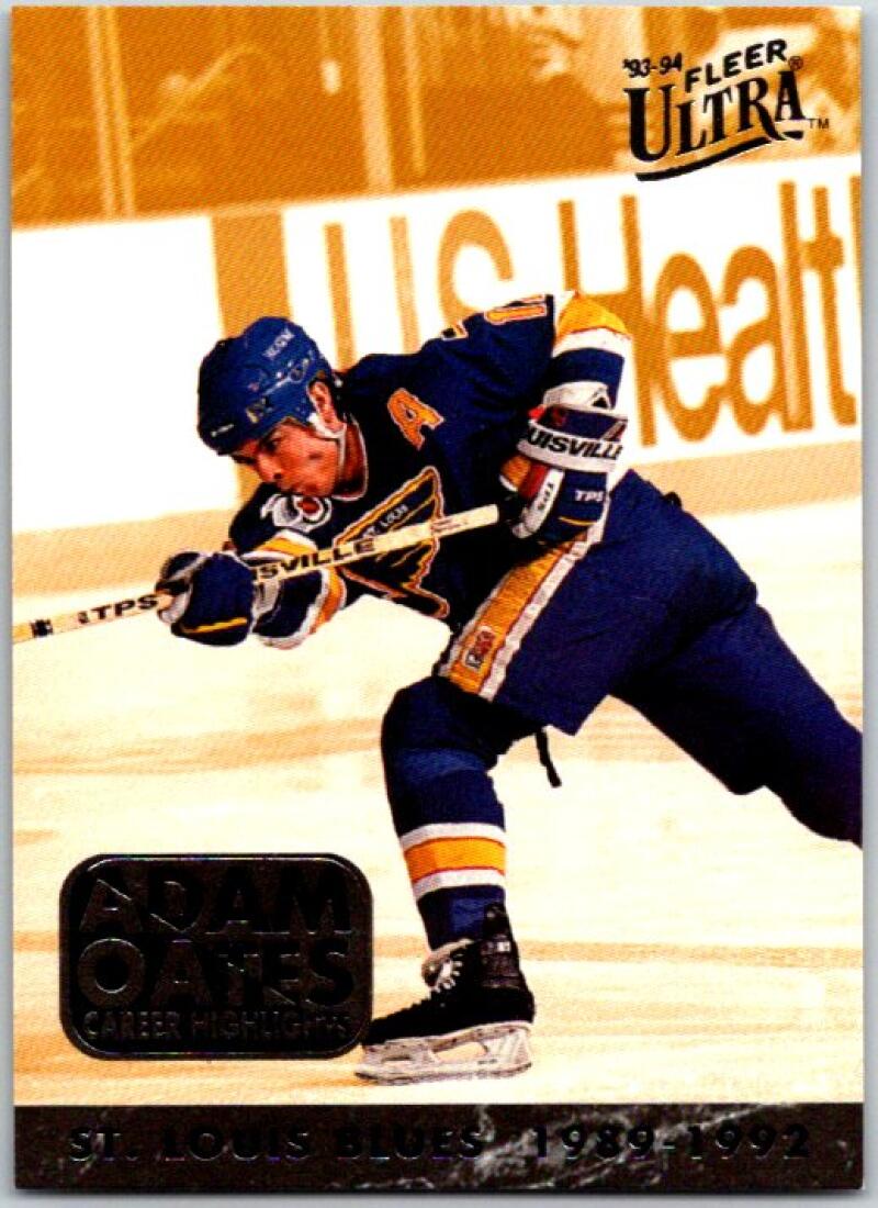 1993-94 Fleer Ultra Adam Oates #6 Adam Oates V50584