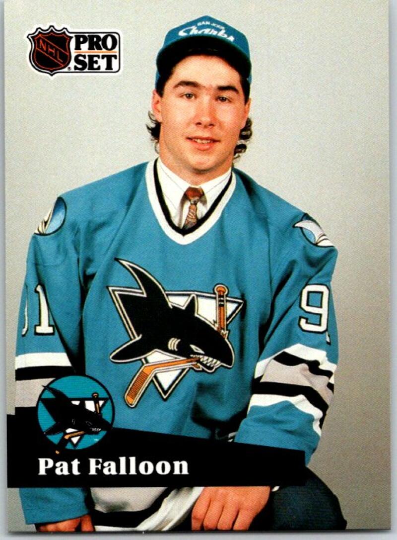 1991-92 Pro Set CC #CC3 Pat Falloon Rookie RC Short Print V50589