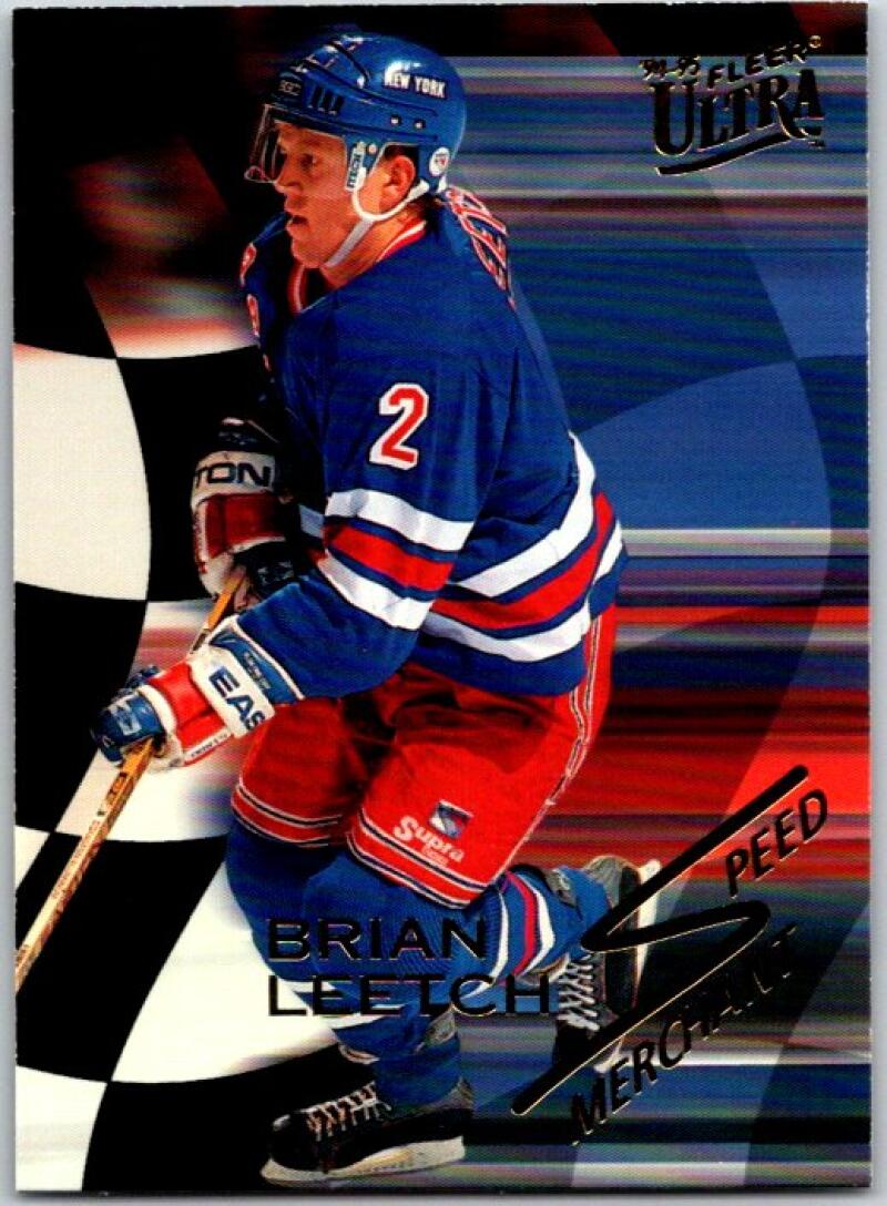 1994-95 Fleer Ultra Speed Merchants #6 Brian Leetch V50609