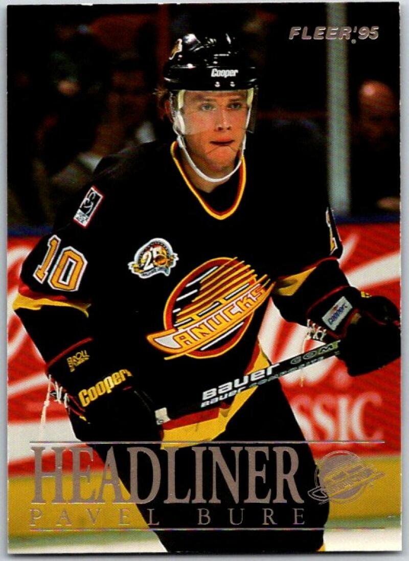 1994-95 Fleer Headliners #1 Pavel Bure V50646