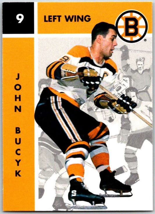 1995-96 Parkhurst '66-67 #5 John Bucyk  Boston Bruins  V50651