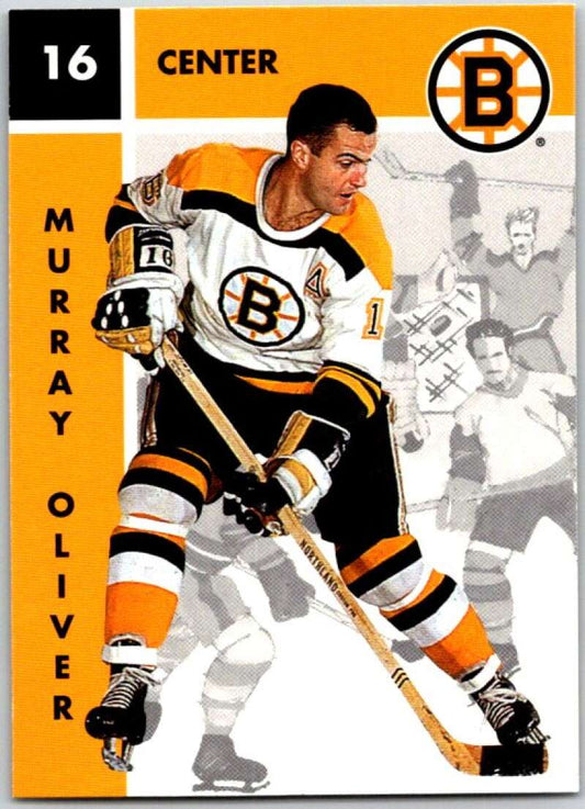 1995-96 Parkhurst '66-67 #9 Murray Oliver  Boston Bruins  V50656