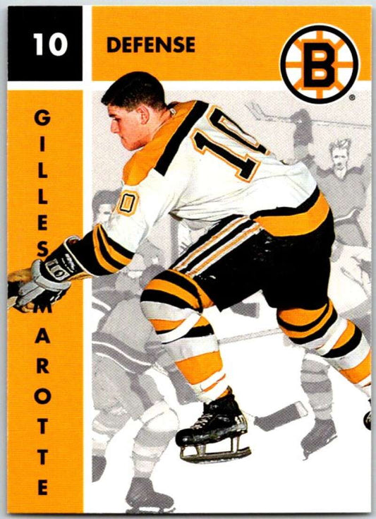 1995-96 Parkhurst '66-67 #17 Gilles Marotte  Boston Bruins  V50665