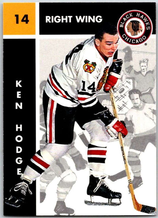 1995-96 Parkhurst '66-67 #23 Ken Hodge  Chicago Blackhawks  V50668