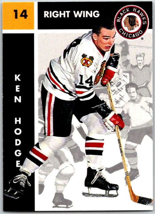 1995-96 Parkhurst '66-67 #23 Ken Hodge  Chicago Blackhawks  V50669