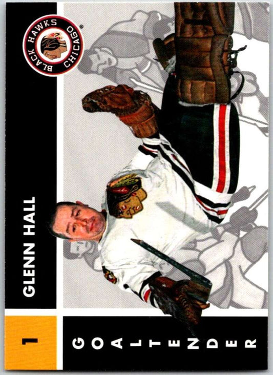 1995-96 Parkhurst '66-67 #31 Glenn Hall  Chicago Blackhawks  V50676