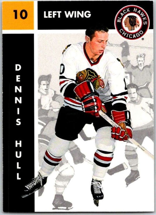 1995-96 Parkhurst '66-67 #37 Dennis Hull  Chicago Blackhawks  V50682