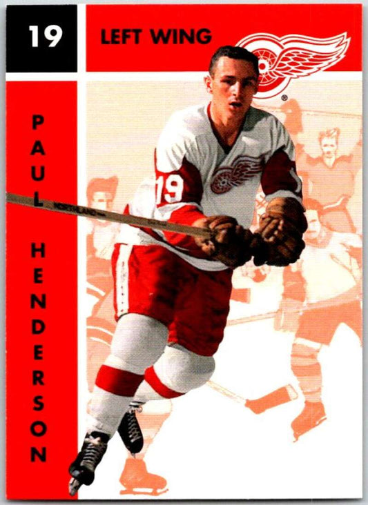 1995-96 Parkhurst '66-67 #40 Paul Henderson  Detroit Red Wings  V50689