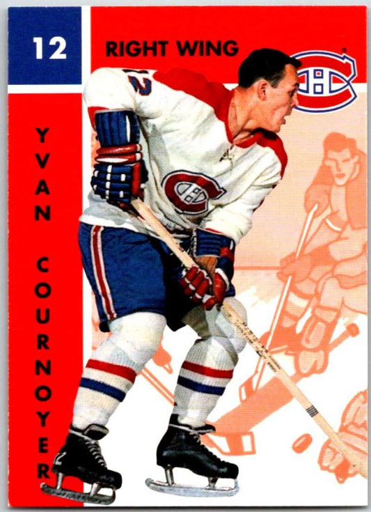 1995-96 Parkhurst '66-67 #60 Yvan Cournoyer  Montreal Canadiens  V50713