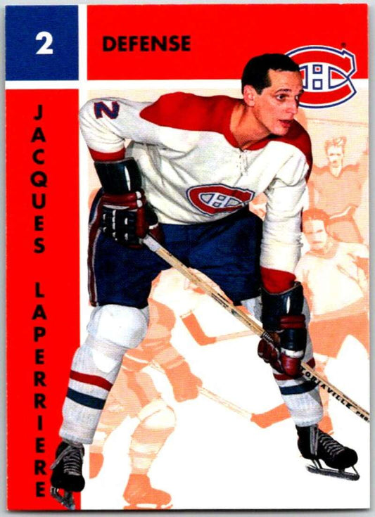 1995-96 Parkhurst '66-67 #65 Jacques Laperriere  Montreal Canadiens  V50720