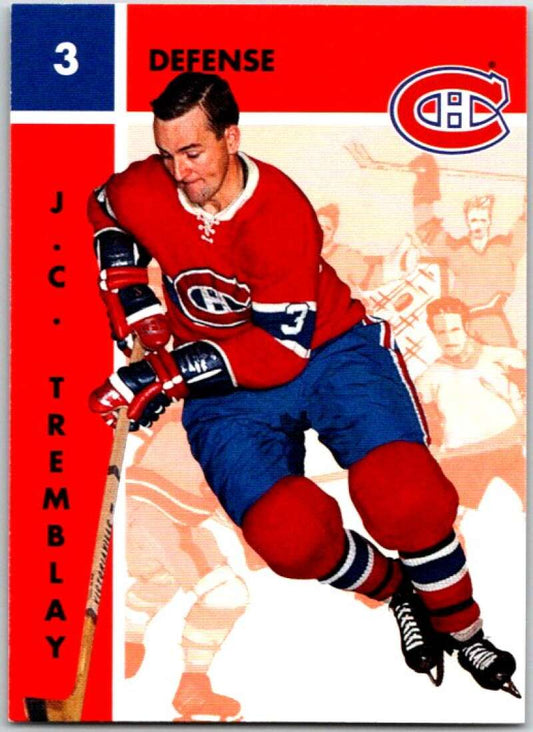 1995-96 Parkhurst '66-67 #67 J.C. Tremblay  Montreal Canadiens  V50722