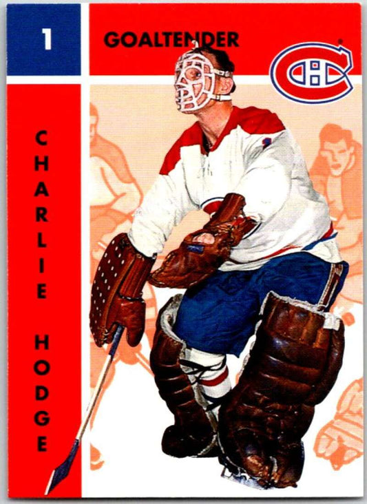1995-96 Parkhurst '66-67 #70 Charlie Hodge  Montreal Canadiens  V50724
